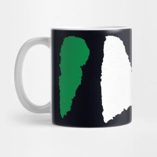 Italy Flag - Pencil Stroke Design Mug